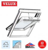 Velux Integra Electric White Polyurethane Finish UK04 134cm x 98cm