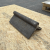 Reclaimed Black Clay Roll Top Ridge 450mm