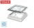 Velux Flat Roof Smoke Ventilation System 1200x1200 Clear Dome 138cm x 138cm