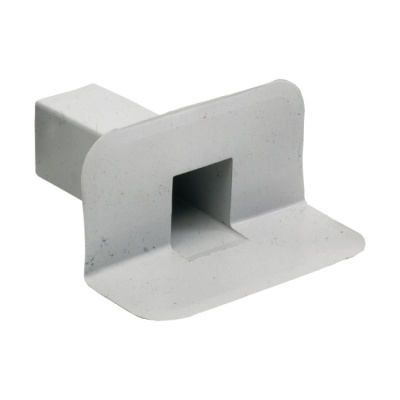 Angular Drain Square 90 100x100 PVC