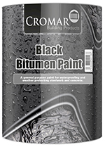 Cromar Black Bitumen Paint 5L