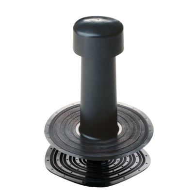 Flat Roof Double Wall Vent TPE 110mmx270mm