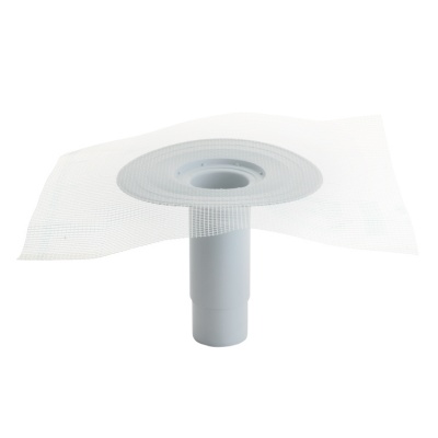 Roof Drain Fiberglass Outlet TPE 100mmx200mm