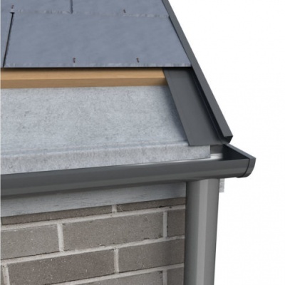 Slate Dry Verge Alu T1 25mm x 3m black | RoofNStop Ireland