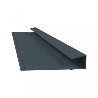 Slate Dry Verge Alu T1 25mm x 3m black