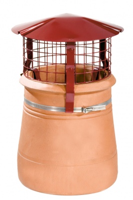 Solid Fuel and Gas Birdguard Cowl (Round)