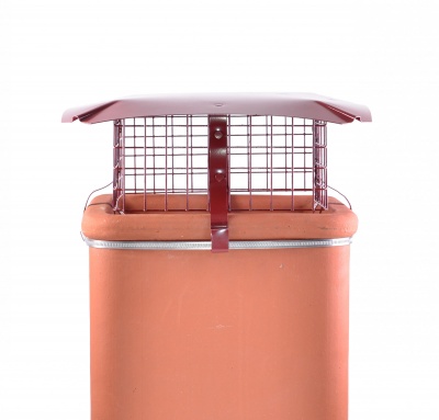 Solid Fuel and Gas Birdguard Cowl (Square)