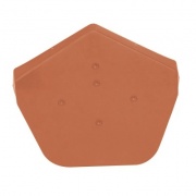 Easy Verge U Angled Ridge Cap Red