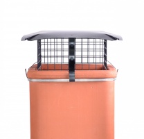 Solid Fuel and Gas Birdguard Cowl (Square)