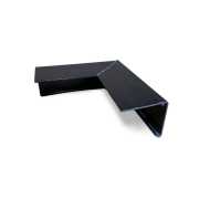 Check/Drip Trim External Corner 100mm Black