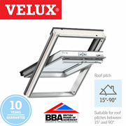 Velux Centre Pivot - White Painted GGL 2070 CK02 - 55x78cm