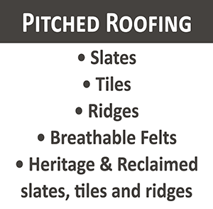 pitched roofing